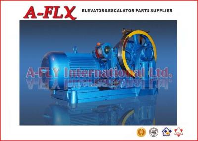 China Single Speed Elevator Geared Traction Machine , Elevator Traction System for sale