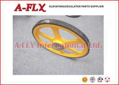 China OTIS Escalator Friction Wheel , Escalator parts Friction pulley for sale