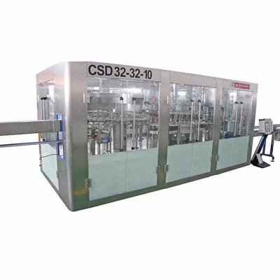 China Automatic Carbonated Beverage Soft Drink Production Line 10000 BPH For PET Bottles for sale