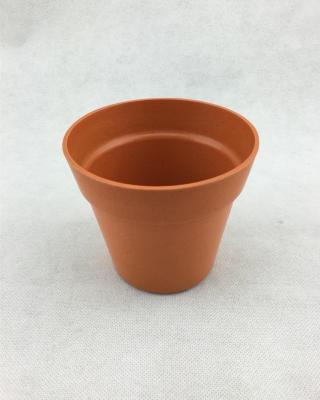 China Flower/Green Plant Bamboo Fiber Flower Pot for sale