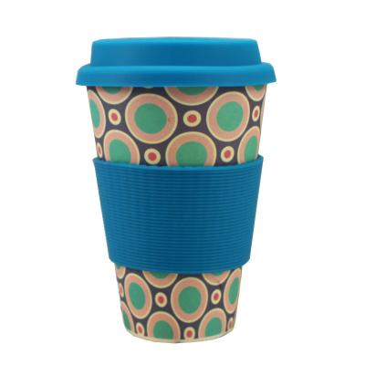 China Factory Supply Viable Wholesale Bamboo Fiber Cup Coffee Mug for sale