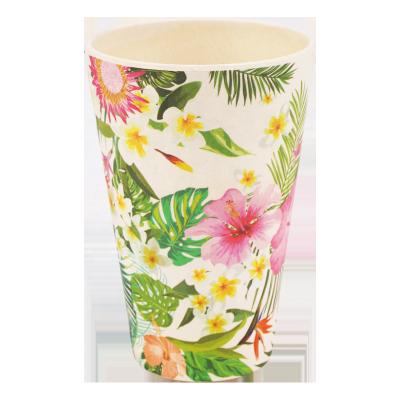 China Wholesale good price eco sustainable bio fiber 450ml bamboo travel cup for sale