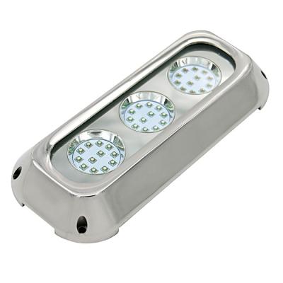 China Stainless Remote Control Boat/Yacht/Marine/Pool/Dock 180W 316L Color Changing Underwater Boat Lights for sale