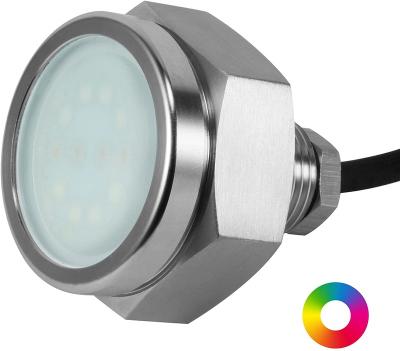 China Multi Color Boat Socket Light IP68 Underwater Lighting Anti Rust And Durable 60W High Lumen for sale