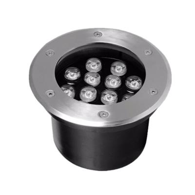 China Yuefa 9W Fountain Garden Outdoor Pool IP68 Underwater RGB 3w 6w 9w 12w 18w 24w 36w Recessed LED Underwater Light for sale