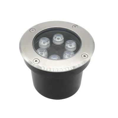 China Yuefa 6W Inground High Quality Floor Buried Outdoor Garden Lighting IP67 Recessed LED Underground Light for sale