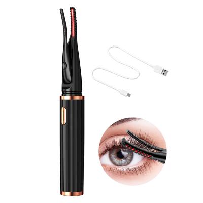 China FCC Certified Mini Size Electric Heated Eyelash Curler 350mAh for sale