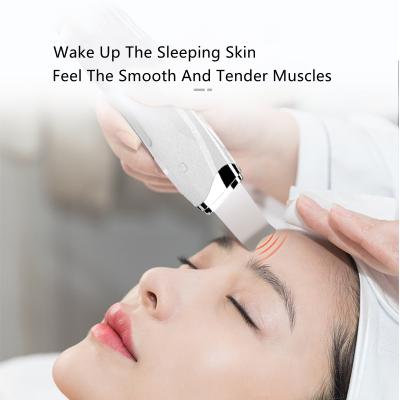 China EMS Ultrasonic Skin Cleanser Spatula Deep Cleansing Face firmming for sale