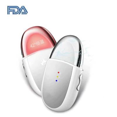 China Ionic Vibrating Radio Frequency Skin Device Heated Eye Massager 42 Degree for sale