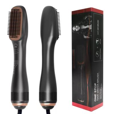 China 1200w Styler Hair Dryer Comb 160 Degree Negative Ionic Straightener for sale