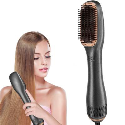 China Nylon Alloy Hot Air Brush Straightener Comb 1200w With 2m Power Cord for sale