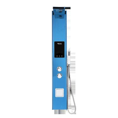 China Hotel Shower Panel Hot Sales Hotel Using Instant Electric Bath Shower Panel Integrated Water Heater for sale