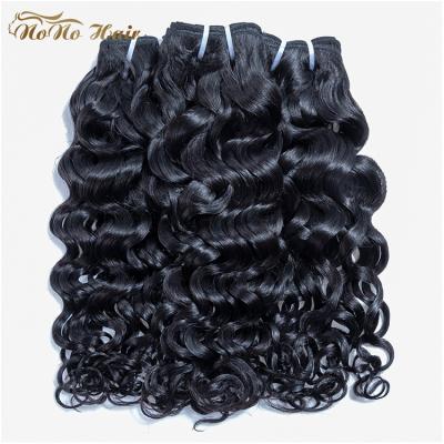 China Silky Straight Unprocessed Virgin Human Hair 100% Water Wave, Thick Hair Bundles, Raw Indian Hair Straight From India Bundles for sale