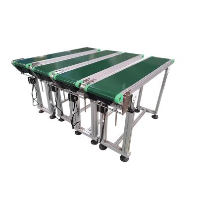 China Heat Resistant LHJ PVC Belt Straight Running Belt Conveyor Adjustable Speed ​​Rubber Conveyor Belt Loading Machine for sale