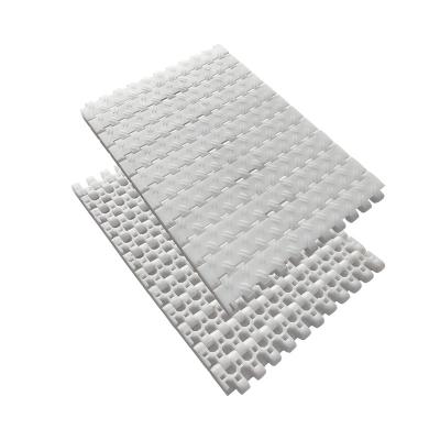 China Uri-2509 Seafood Fruit Egg Packing Processing Industry Plastic Anti-Slip Modular Conveyor Belt for sale