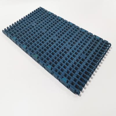 China Uri-1000 Bakery Seafood Industry Moisture-Resistant Mesh Plastic Modular Conveyor Belt for sale