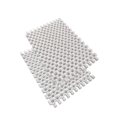 China Uri-2501 Moisture-resistant Fruit Vegetable Transmission Machine Accessories Transportadores Plastic Flush Grid Modular Conveyor Belt for sale