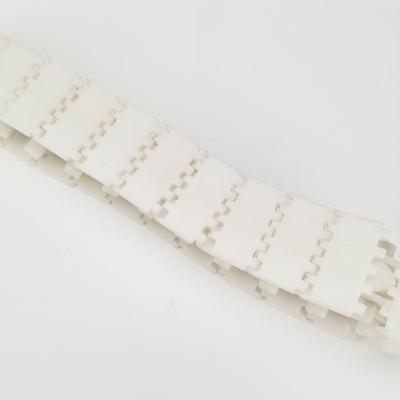 China Uri-44- K100 Moisture-resistant White Color Smooth Surface Spin Flat Customized Flexible Transmission Belt Chain for sale