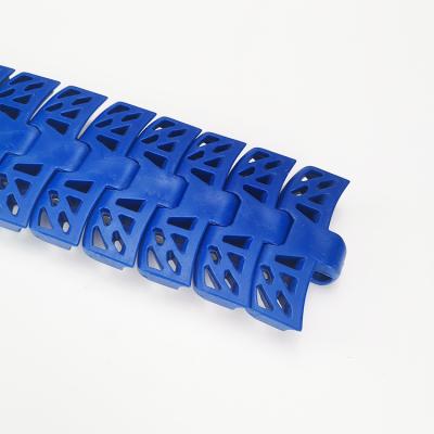 China Uri-1050 High Temperature Resistance Heat Resistant Customized Plastic Flexible Conveyor Chain Table Top Conveyor Chain For Beverage Industry for sale