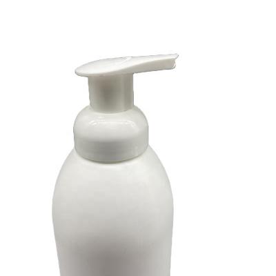 China Customizable White 600ml Hand Sanitizer Foam Pump Bottle Round Shape Biodegradable Plastic Foam Pump Bottle For Hand Sanitizer for sale