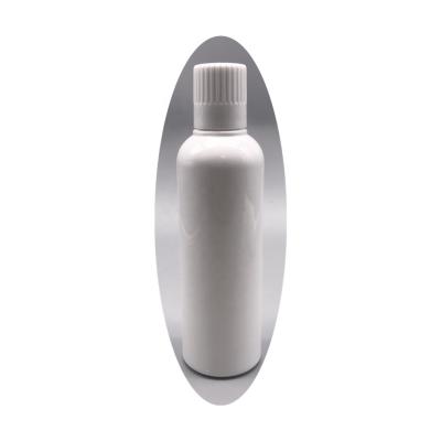 China Mouthwash Mouthwash 220ml 320ml 500ml White Plastic Pet Liquid Submarine Round Shape Luster Screw Cap Mouthwash Bottling Bottle for sale