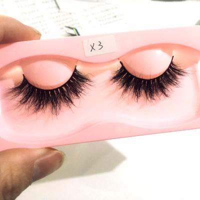 China 200 New Styles 3d Light Fluffy Mink Lashes, Natural Look and 3D Strip Soft Strong Siberian Cotton Mink Strip False Eyelashes for sale