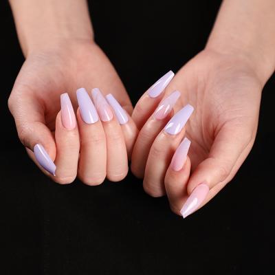 China Custom Design Private Label Press On Nails New Fashion High Quality Fake Nails Artificial Nails for sale