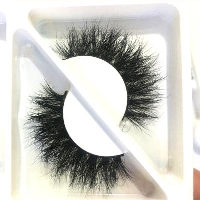 China High Quality Lint Free Eyelashes Real 100% 3D Mink Band Top Light Cruelty 3D Mink Eyelashes for sale