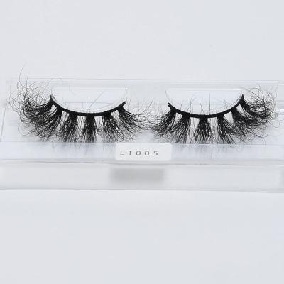 China Real Light 3d Mink Eyelash 25mm Light Eyelash 25mm False Label Vendor Sample Eyelash Strip Beauty Lashes for sale