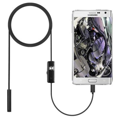 China AN97 NIGHT VISION Endoscope Android 7mm Lens Waterproof 2Meters Cable USB Endoscopy Camera Inspection Borescope Borescope for sale