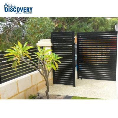 China Easily Compiled Modern Design Motorized Automatic Aluminum Driveway Gate Canopy Barrier Gate For Home And Garden for sale