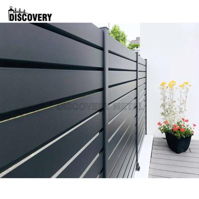 China Hot Selling Aluminum Louvered Barrier Easily Assembled Adjustable For Garden for sale