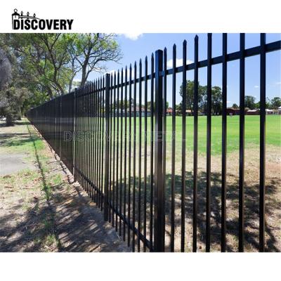 China Easily Assembled Exterior No Dig Aluminum Fence Laser Cut Aluminum Fence Wall for sale