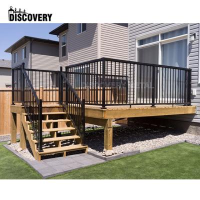 China Modern Aluminum Deck Railing Price Aluminum Railing Balcony Railing for sale