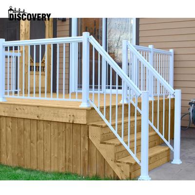 China Modern Modern Aluminum French Deck Railing Balcony Powder Coating Fence Designs for sale