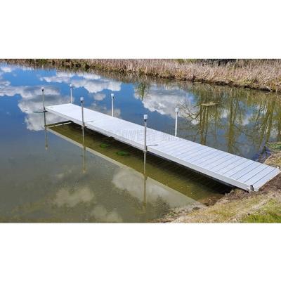 China Boat Dock Aluminum Docks Floating Pontoon For USA Market for sale