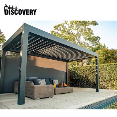 China Alupergola-01 Profile ECOLOGICAL motorized aluminum pour pergola for sale