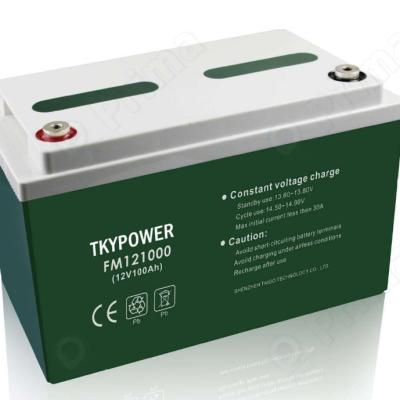 China Machine- The 12V Battery Deep Cycle Solar Battery for sale