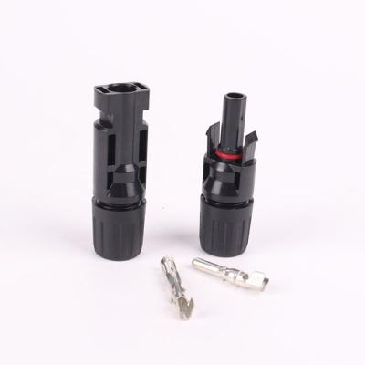 China Waterproof MC 4 Connector Plug Solar Power Generation DC Solar Cable Connector For Solar Power System for sale