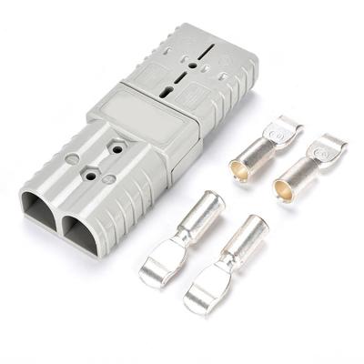 China Electric Cars 120a Connector 2 Pin Plug Battery Charger Connector Fast Power/Forklift Connector Power Battery Charging for sale