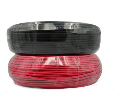 China Photovoltaic power generation certified DC solar wire 4mm2 for solar panels solar panel connection line produced12AWG for sale