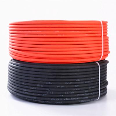 China High Quality Flexible Cable Solar Power Generation 1 Core Heavy Duty PV XLPE PPO Insulated Solar PV Cable 2.5mm2 for sale