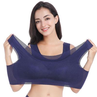 China Factory supply high quality QUICK DRY NUSPIRE Pading style removable tank top radio plus size sports bras for fat women for sale