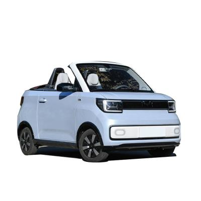 China Max speed 100km/h pure electric car MINIEV 26.5kWh mini mini low price EV car WulingHongguang MINIEV version convertible car for sale