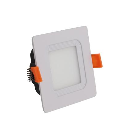 China Cool White Surface Mounted Square LED Light Fixture Ultra Thin LED Downlight Panel Light for sale