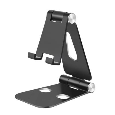 China High Quality PORTABLE Hot Aluminum Universal Metal Cell Phone Holder Desk Phone Stand Adjustable For All Mobile Phone for sale