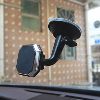 China Car GPS Suction Cup Car Holder 360 Rotatable Strong Sticky Holder Adjustable Magnet Dashboard Car Phone Holder Windshield Car Holder for sale