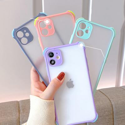 China TPU Matte Hard Clear Case Phone Cover For Samsung Galaxy M31 m30s A51 A50 A71 A70 A30S A10S A20 A31 A21S Soft Bumper Lens Protect for sale