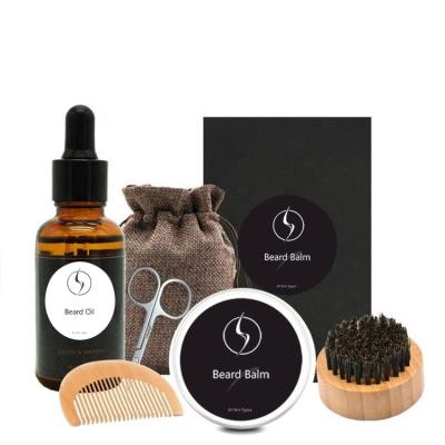 China Salon Promotion Travel Beard or Hair Care Beard Grooming Kit Beard Grooming Home Kit for sale