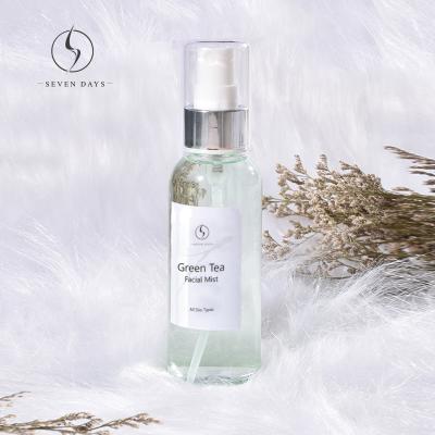 China Private Label Toner Face Mist Spray Green Tea Fresh Skin Care Moisturizing Face Toner Spray For Face for sale